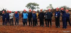 中铁九局：江西赣州高铁新区西站周边市政道路及配套II标正式开建