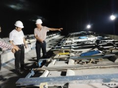 中铁二十一局：四公司工会主席李奇现场慰问昌赣客专夜班职工