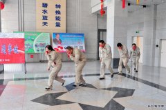 双鸭山热电公司：开展消防疏散应急演练