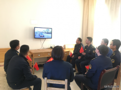 恰库尔图超限检测站收看了庆祝大会、阅兵仪式和群众游行