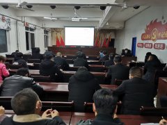 黔金煤业组织开展“学理念、固机制、抓落实、保安全”培训