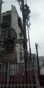江西婺源：冒雨抢修