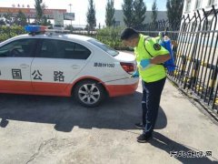 恰库尔图超限检测站治超、值守两手抓，全力打好疫情防御战