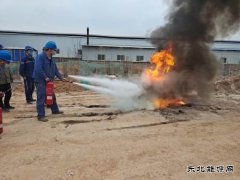 陕煤蒲白热电公司：消防知识常抓不懈   安全演练警钟长鸣