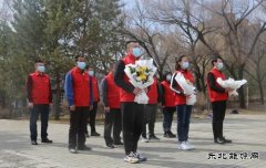 肇州县电业局：传承红色基因学习百年党史开展清明祭奠英烈活动