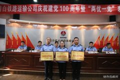 蒲白铁运公司：公司召开庆祝中国共产党成立100周年暨表彰大会