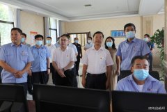 渭南市委常委、统战部部长、政法委书记樊存弟到西固煤业调研