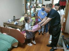 蒲白中心社区：入户慰问暖人心  满满关爱暖童心