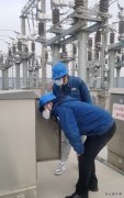 国网临泽县供电公司：寒潮来袭!临电力铁军已逆风而来…