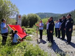 阿勒泰执法支队：同庆建军佳节，共叙鱼水深情