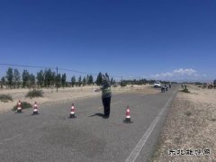 哈巴河执法大队：开展抗击风吹沙自然灾害应急处置演练活动